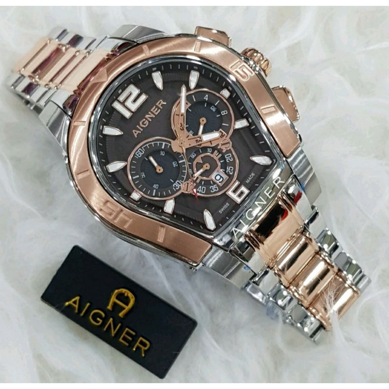 Jam Tangan Aigner Palermo Cronograp Super Premium Graden AAA - Aigner Palermo Premium Super Premium