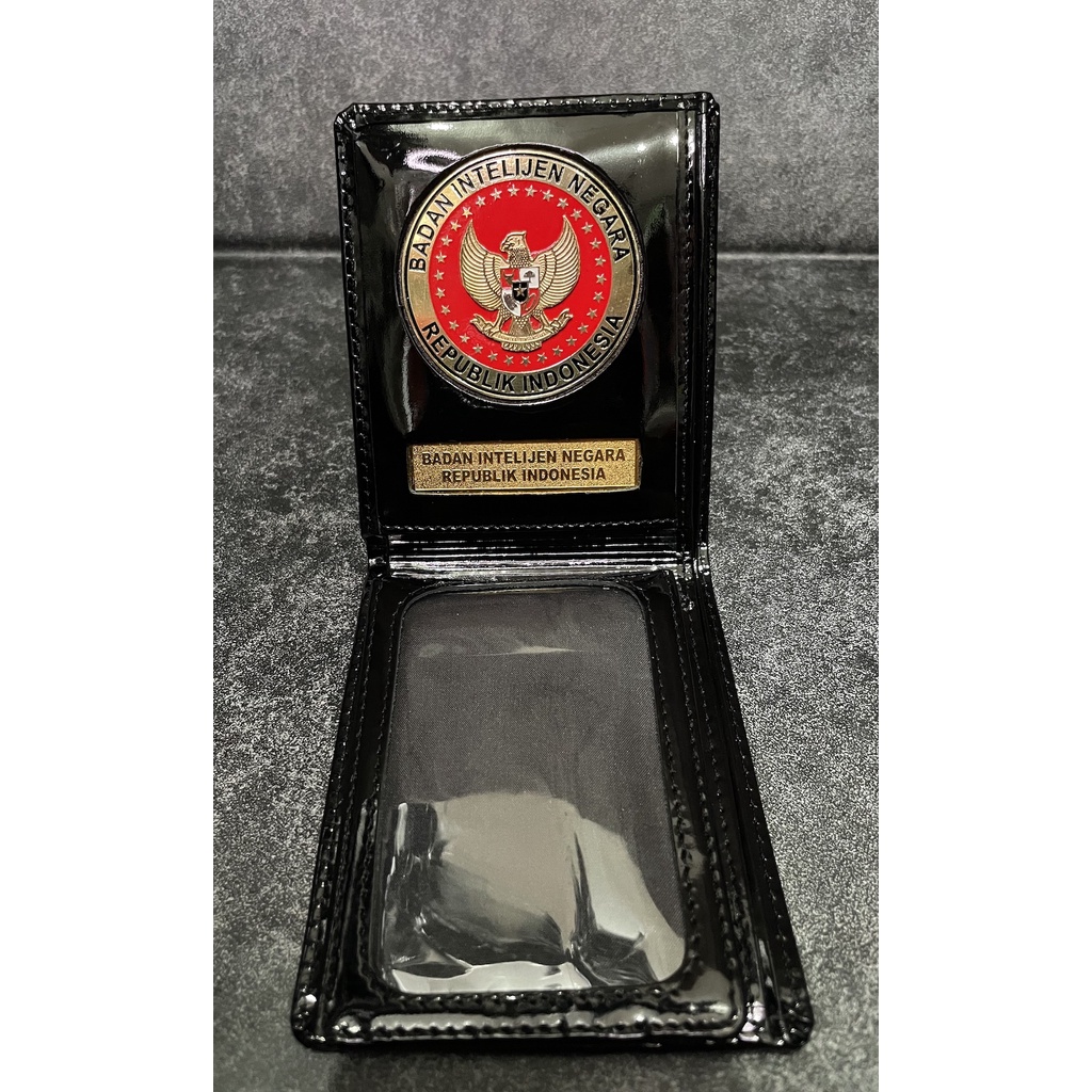 Dompet Uang BIN - Merah | Dompet Kulit BIN | Dompet Intel | Dompet Lipat BIN Intel