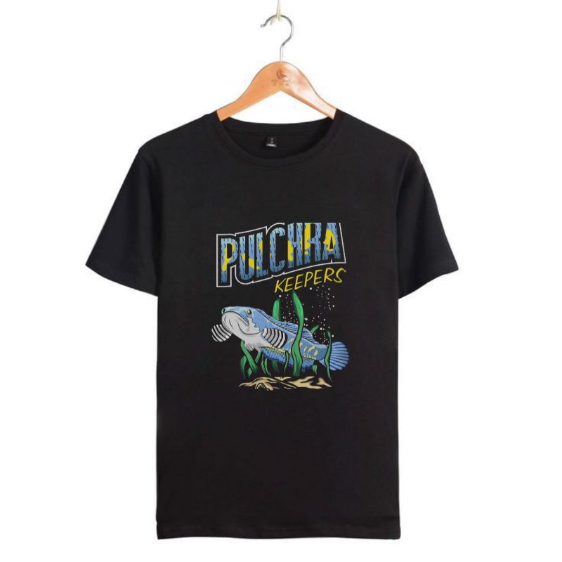 Kaos ikan Channa BLUE PULCHRA/kaos laki-laki/perempuan channa blue pulchra murah