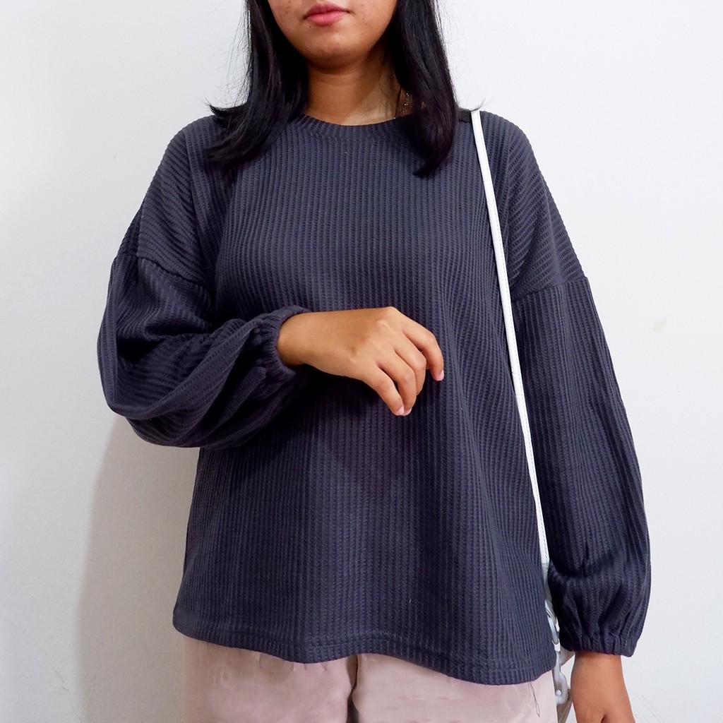 Ruby Blouse (Atasan Wanita Lengan Panjang) | Shopee Indonesia