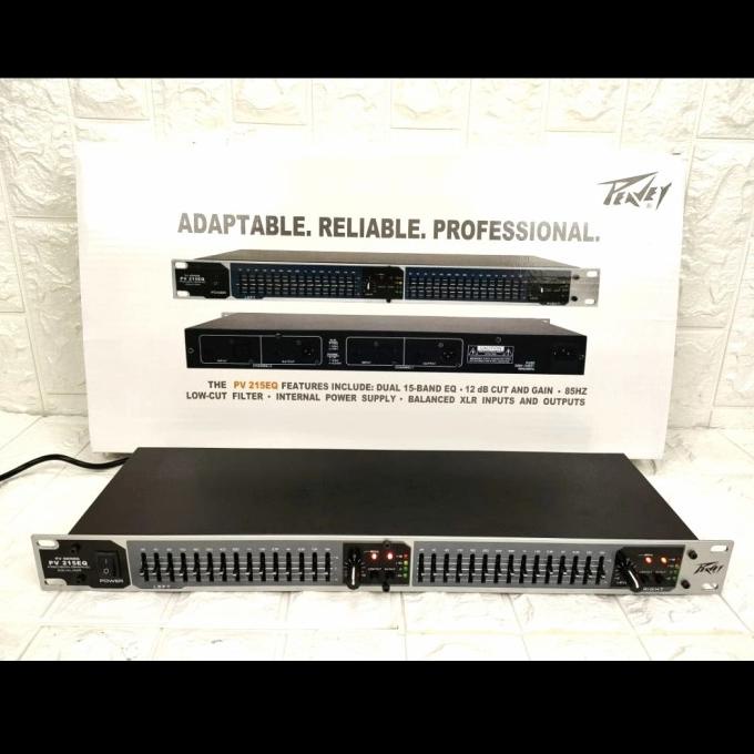 EQUALIZER/equaliser PEAVEY PV 215EQ PV 215 EQ PV215EQ