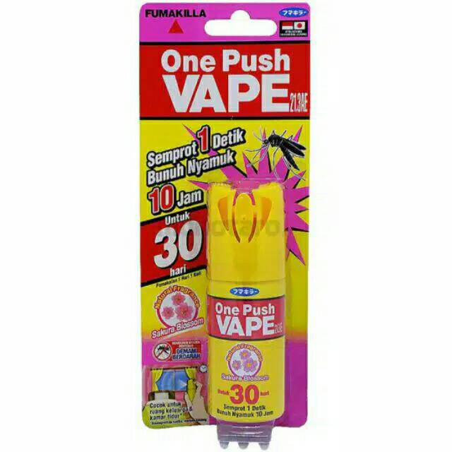One push vape 30 hari. 1x semprot
