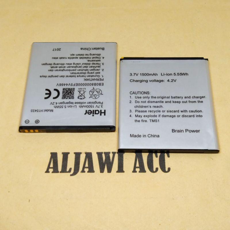 Baterai Bt Smartfren Haier Andromax B26DH Andromax L H15433 Original Battery