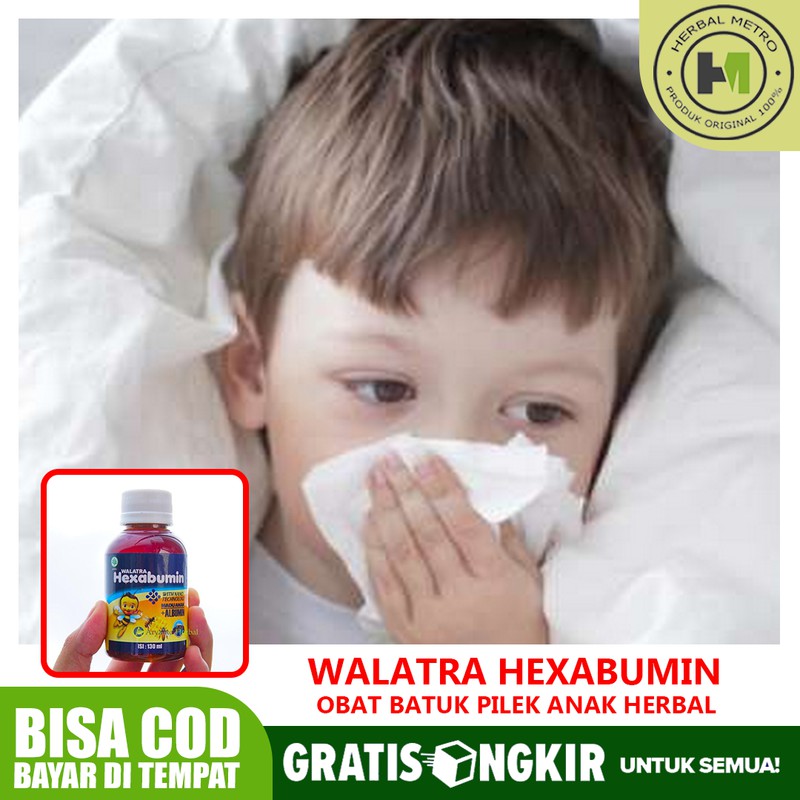 Obat Batuk Pilek Anak Dan Bayi, Sirup Batuk Pilek Demam Hexabumin Madu Anak Jakarta Timur Bisa COD
