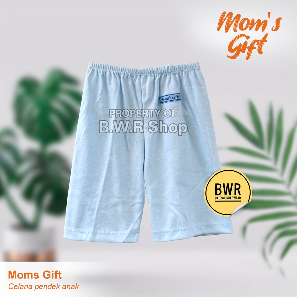 Celana Anak PENDEK Moms Gift Polos / Celana Pendek Anak Bayi Harian Santai | Bwr