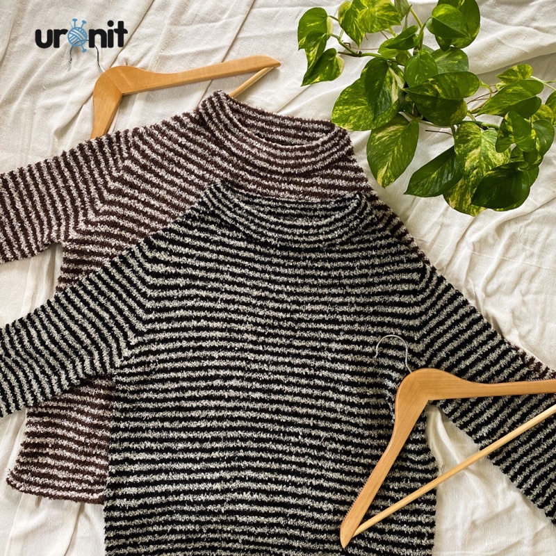 Gaura Stripe Sweater/ Sweater/ Sweater Rajut/ Sweater Korea