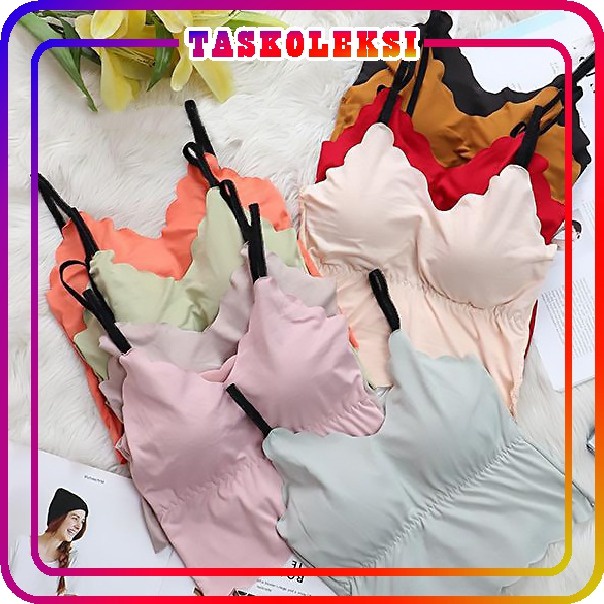 ☛TK☚ B049 BRA WAVE CASUAL KEMBEN LEMBUT BRA WANITA BAHAN TIPIS KAIN HALUS IMPORT QUALITY