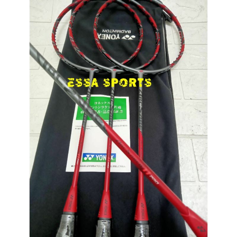 RAKET YONEX ARCSABER 11 PRO JP CODE FREE SENAR GRIP TAS DAN ONGKOS PASANG ORIGINAL