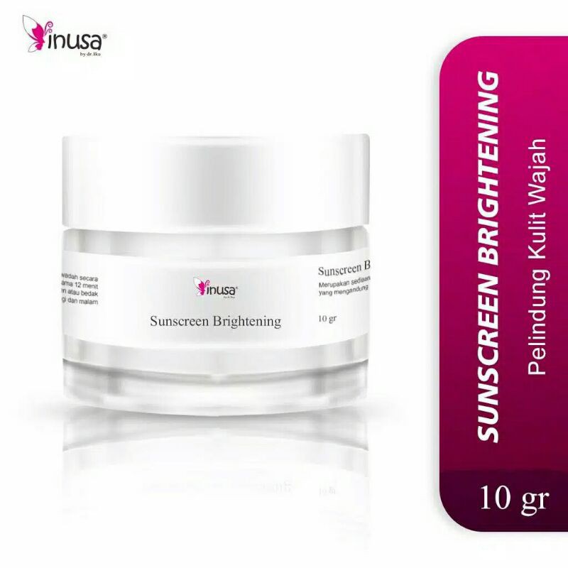 Sunscreen Brightening Inusa / Inusa Skincare / Sunscreen BPOM spf 50