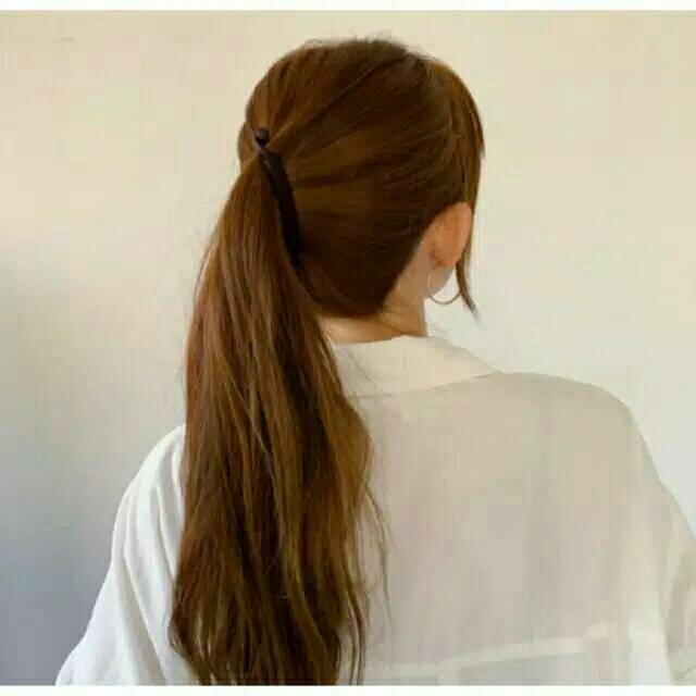 JEPIT PISANG RAMBUT PONY TALE / JEPITAN RAMBUT BANANA POLOS / BANANA MATTE HAIR CLIP