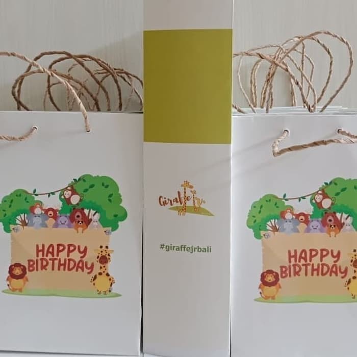 

NEW Paper Bag Birthday (Tas Kertas/Tas Souvenir Ulang Tahun)