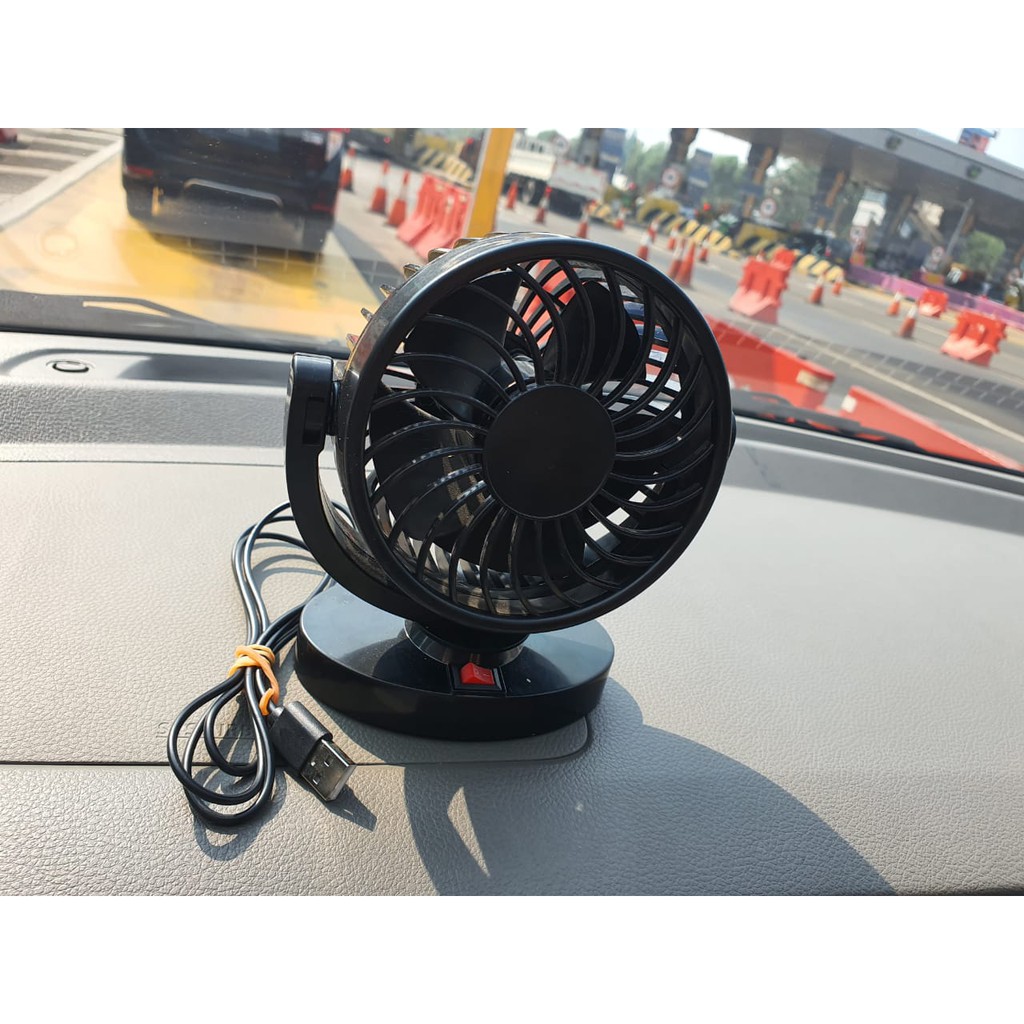 KIPAS ANGIN MOBIL VEHICLE FAN MOBIL UNIVERSAL