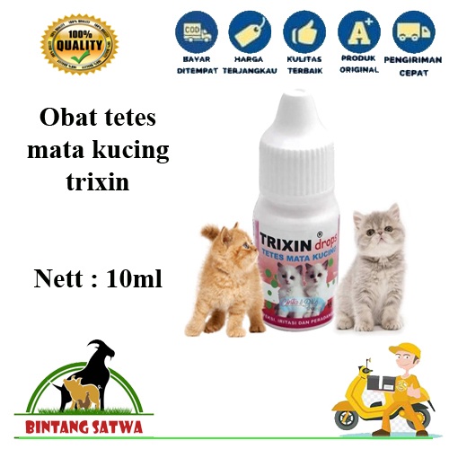 Trixin Cat - Obat Tetes Mata Kucing