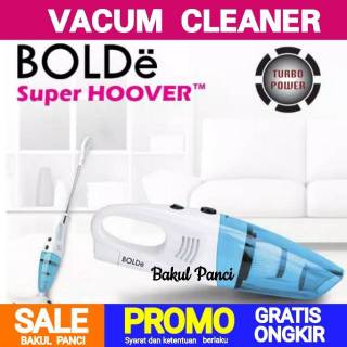 BOLDe VACUM CLEANER SUPER HOOVER TURBO - Vacuum Cleaner 2 in 1 JINJING + STANDING Penyedot Debu