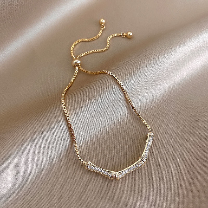 Gelang Zircon Gaya Simple Untuk Pernikahan