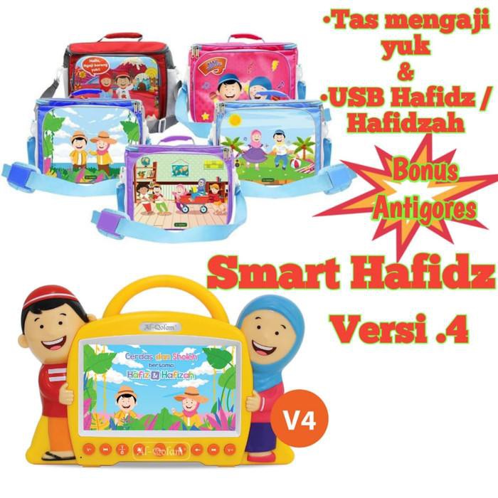 Smart Hafidz versi 4 touchscreen + USB Hafiz + Tas + Bonus AntiGores Berkualitas