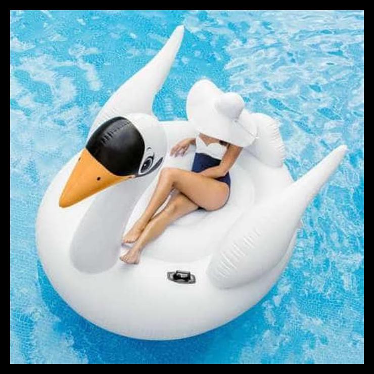 PROMO Pelampung Floaties INTEX Mega Swan Island Float 56287