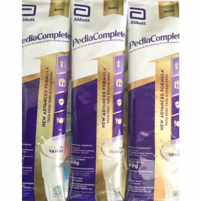 PEDIASURE COMPLETE SACHET 60GR