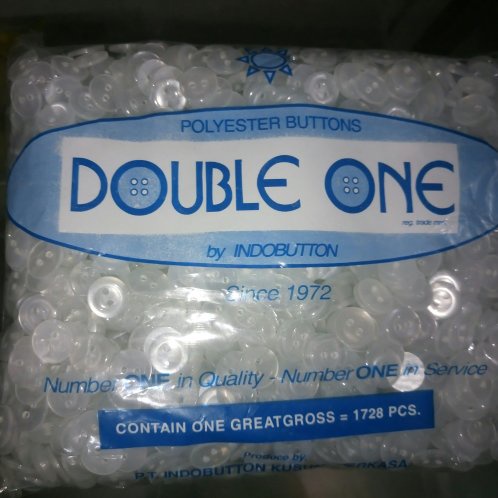 kancing doubleone kemeja-kancing baju