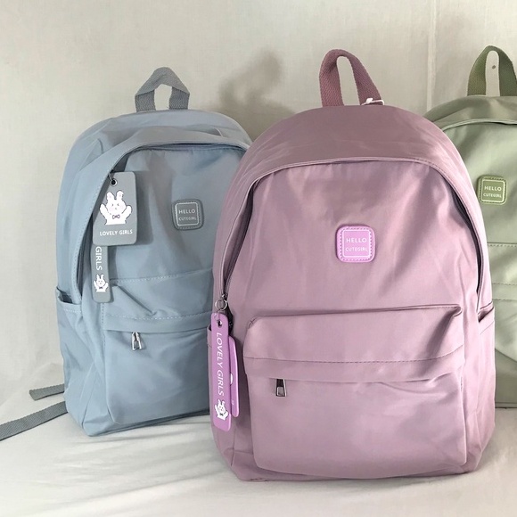 Deffect SALE! Riby Korean Backpack Tas Ransel Sekolah Import