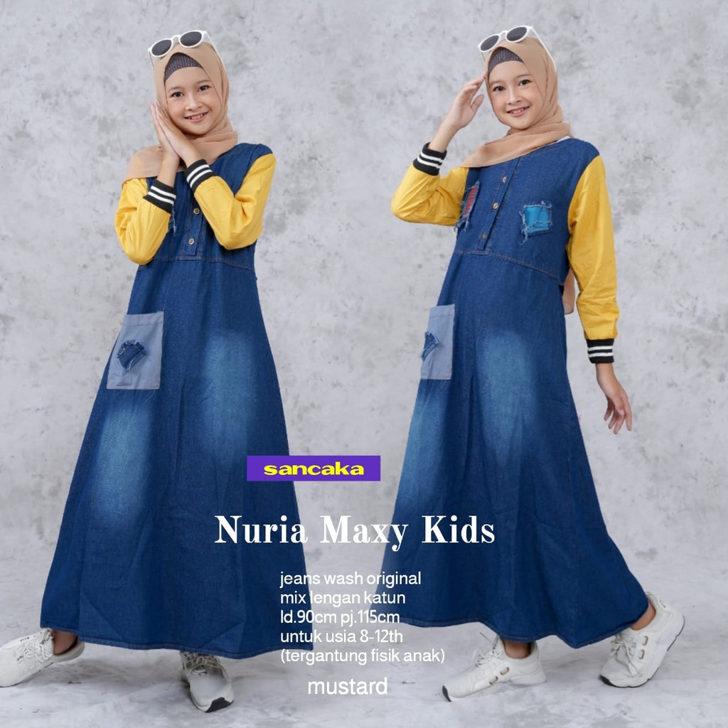 GAMIS ANAK SANCAKA NURIA MAXY KIDS 141220
