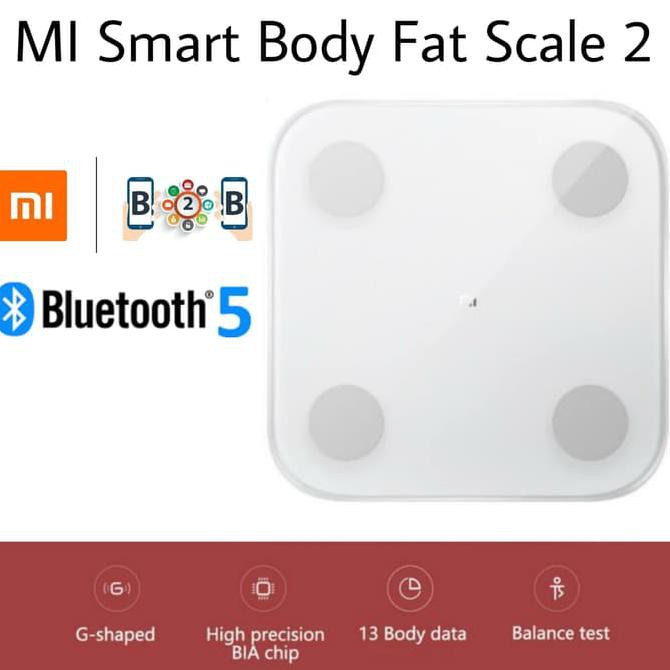 XIAOMI MI Smart Scale 2 - Body Fat Composition Scale 2 Timbangan Badan