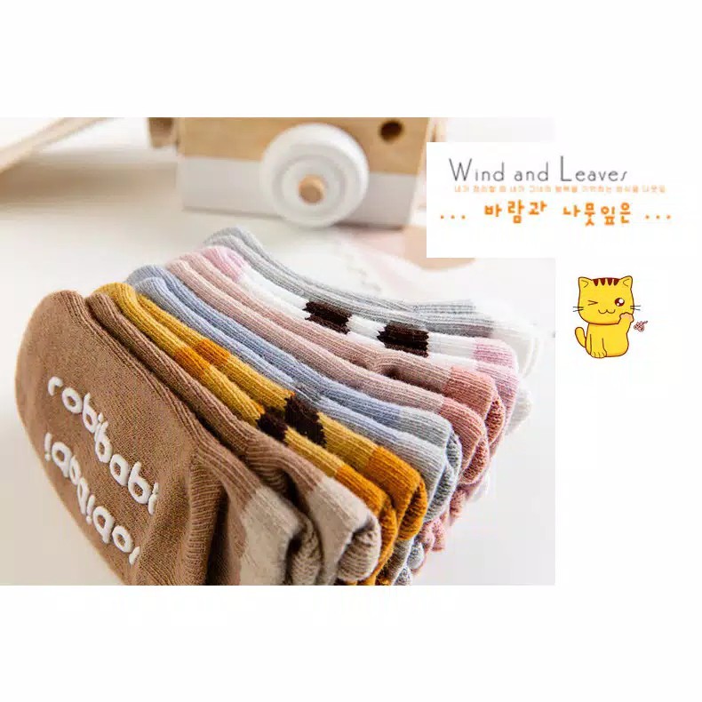 kaos kaki bayi lucu 0-1 tahun korea style ankle socks baby