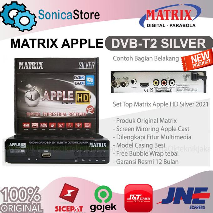 Set Top Box Matrix Apple HD DVB-T2 2021