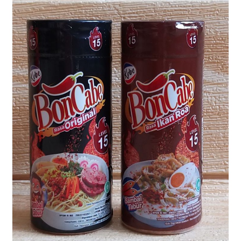 ✔MURAH Kobe Bon Cabe Original level 15 &amp; Ikan Roa Level 15