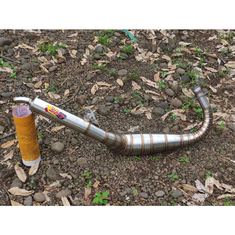 Knalpot SMR RX King Super Pro 91 Full Stainles SMR