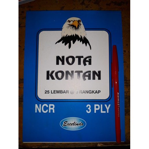 

Buku Nota Kontan Besar 3 Ply NCR / 3 Rangkap Nota Kontan Besar