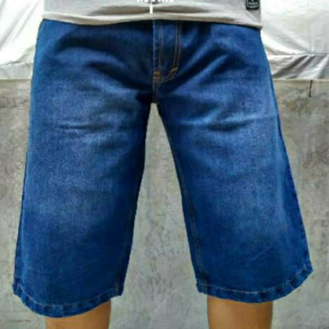 Celana Jeans Pendek Pria Borju Jumbo Kombor Levis Cowok Big Size 27-44 NR_Outfit Official COD