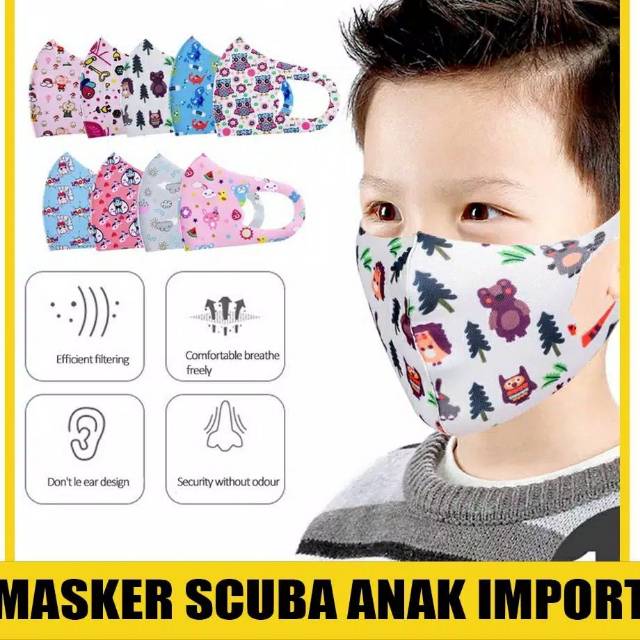TOKO MURAH ONLINE SURABAYA MASKER SCUBA MOTIF
