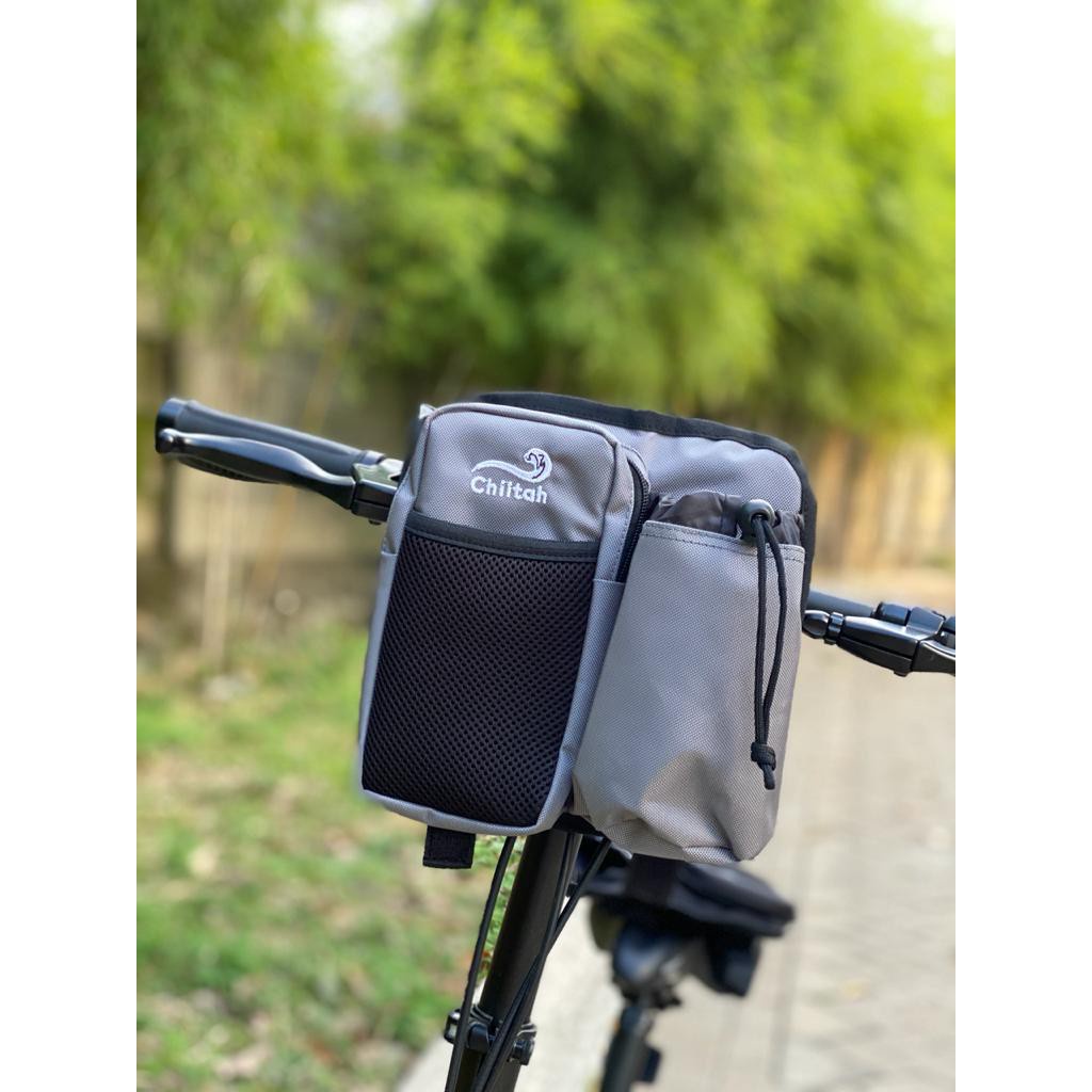 Tas  Sepeda kecil sepeda lipat Minion  Tas Sepeda Stang Botol Minum  Mountain Bike Powerbank