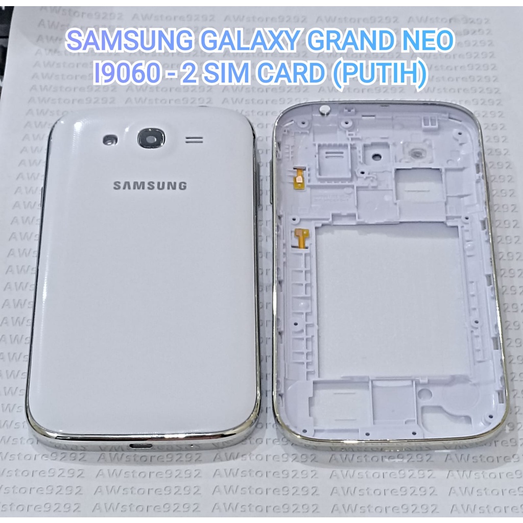 Casing Fullset Samsung Galaxy Neo I9060 - 2 sim card Case Full set