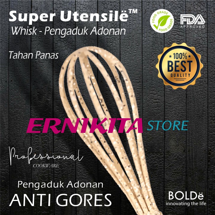 BOLDe SUPER UTENSILE WHISK - Pengocok Adonan Telur