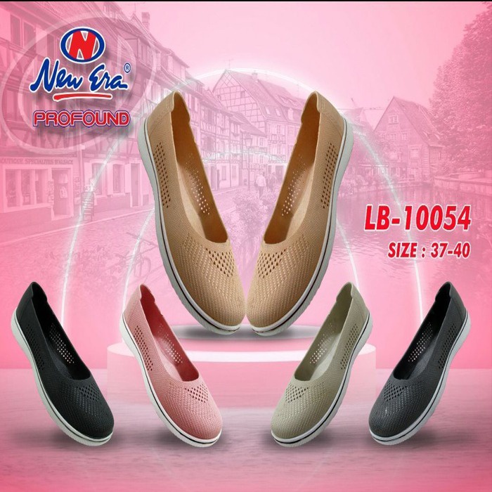 SEPATU KARET SLIP ON Wanita new era karet PVR LB 10054