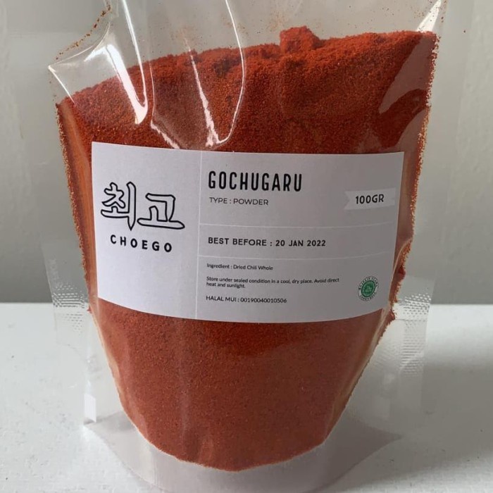 

sambal-aneka- gochugaru/bubuk cabai korea halus 100gr -aneka-sambal.