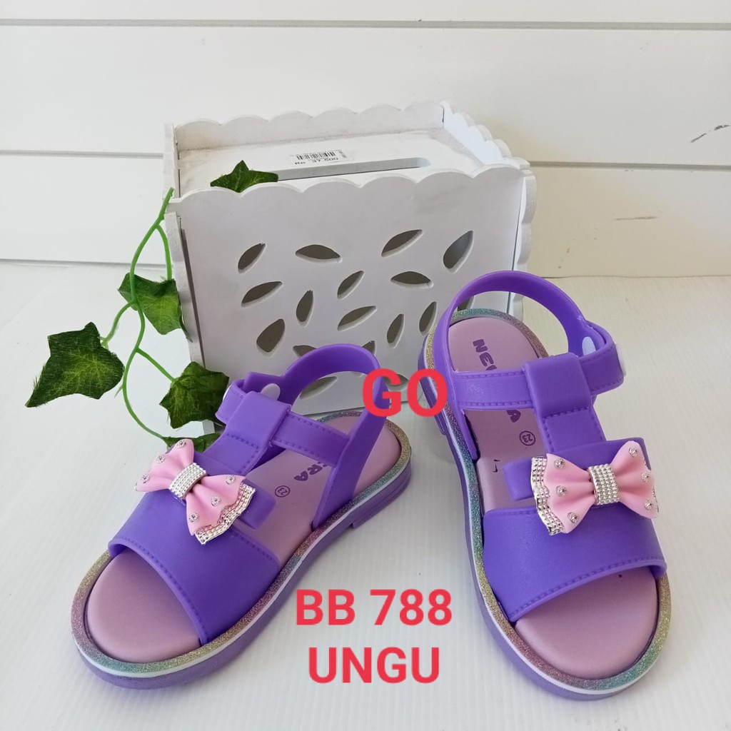 gos NEW ERA BB KC 788 SANDAL ANAK Sandal Sepatu Anak Sandal Pita Anak Original