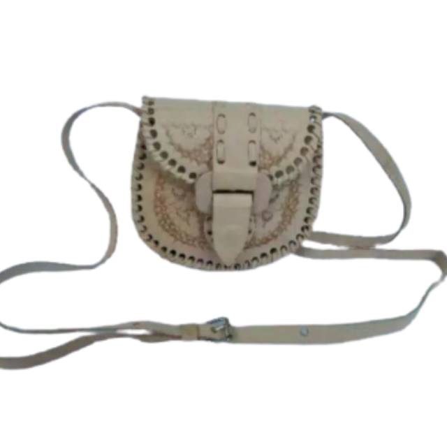 (BISA COD) TAS SELEMPANG KULIT ASLI UKURAN KECIL 15x11x5 cm - SLING BAG WANITA MURAH OOTD