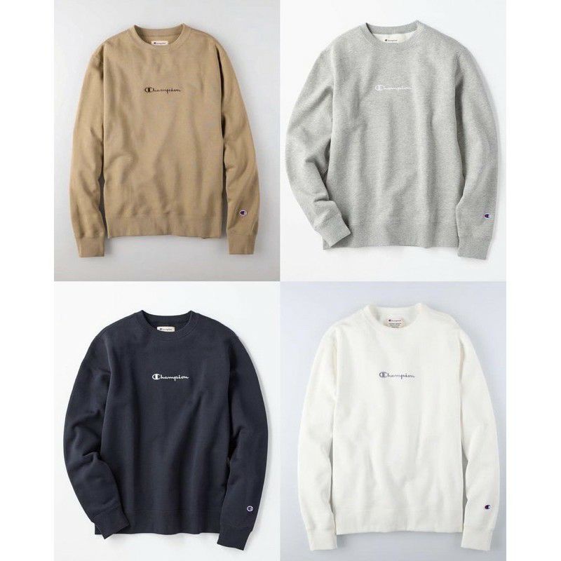 (PROMO MURAH) Champion script Crewneck / Champion Small Script Bordir C8-Q019R