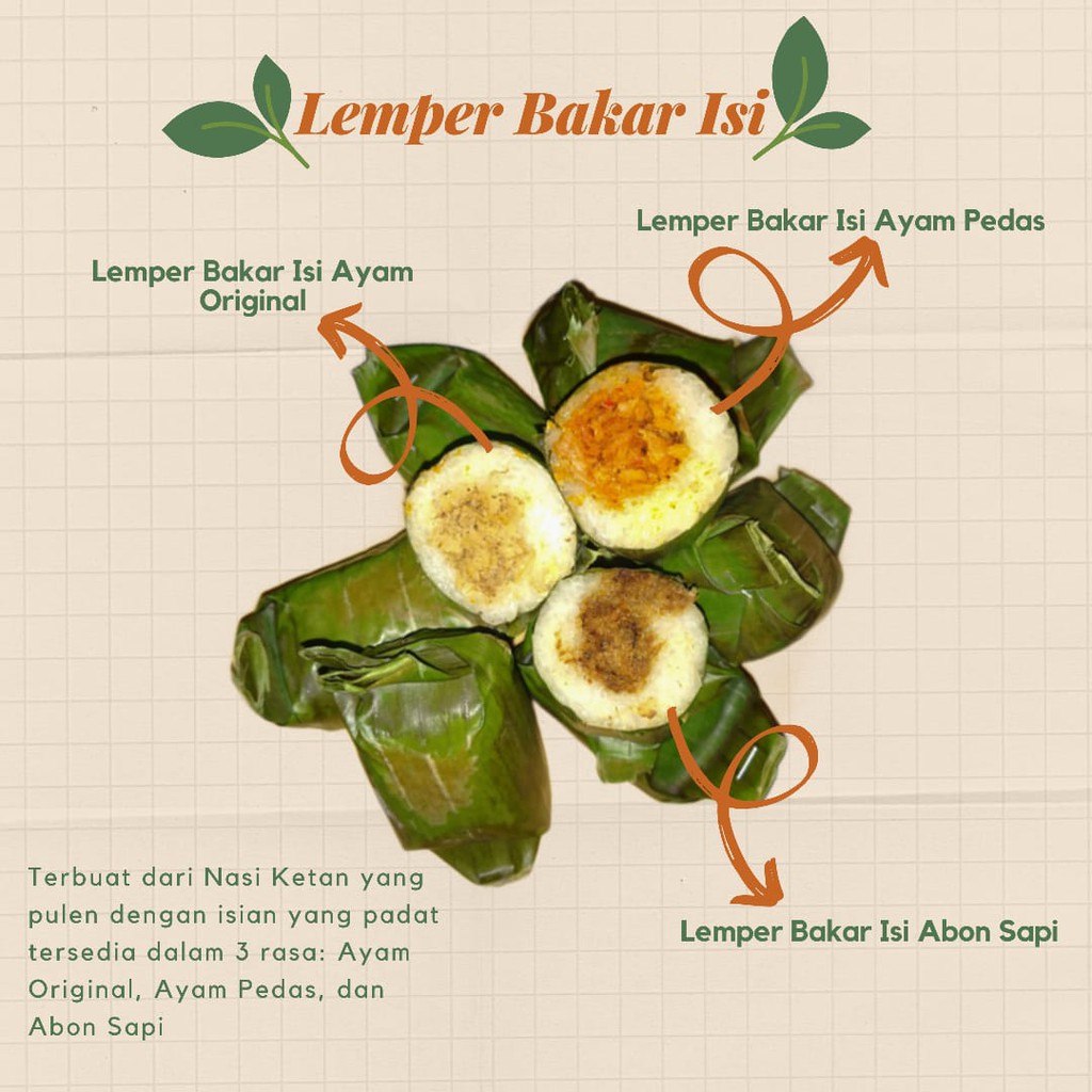 

Lemper Bakar Isi