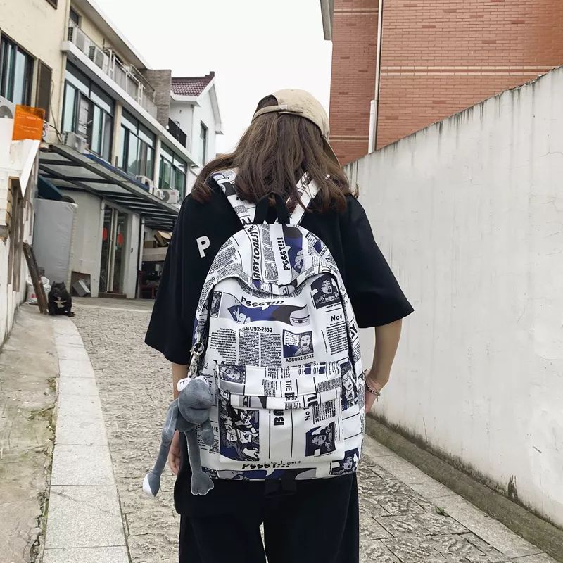 Ransel Besar Wanita Ransel Kulit Ransel Wanita Ransel Travel Tas Sekolah Bahu untuk Remaja Perempuan Ransel Punggung