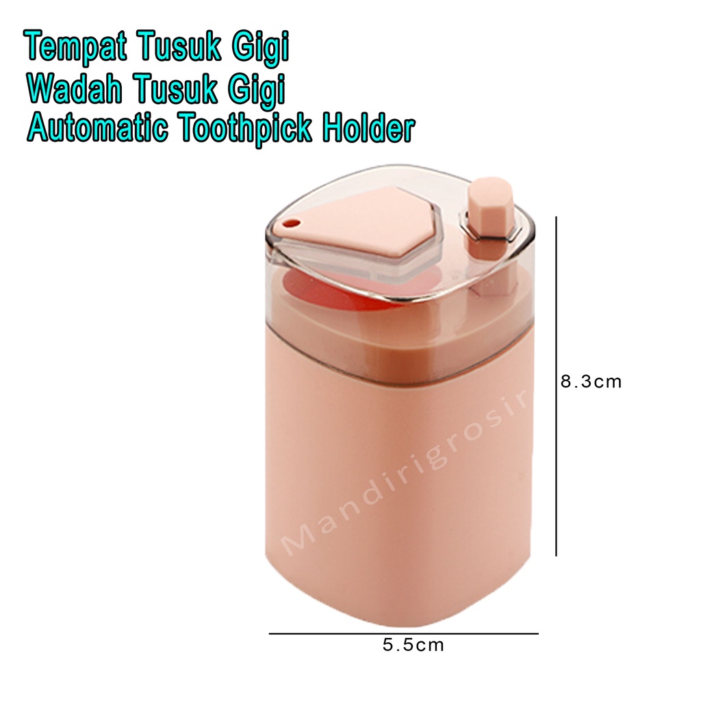 Tempat Tusuk Gigi * Wadah Tusuk Gigi *Automatic Toothpick Holder