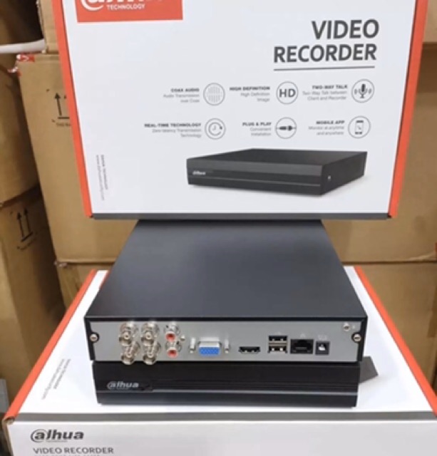 Paket CCTV DAHUA  AHD 2MP 1080P HDD 500GB 4 Channel Komplit Tinggal Pasang