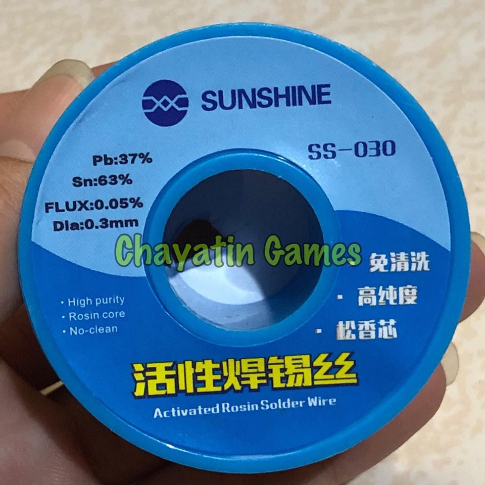 Timah Sunshine 0.3mm Biru