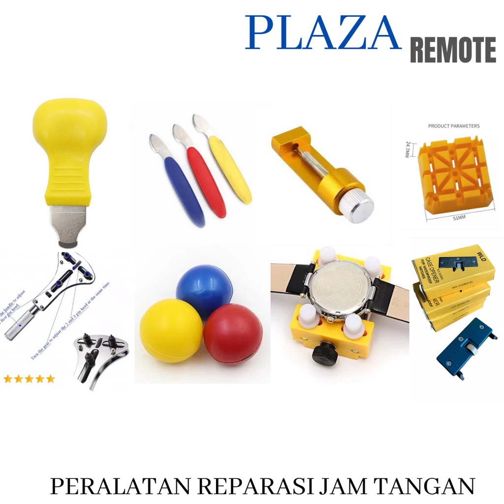 PERALATAN SERVISE REPAIR REPARASI JAM TANGAN HOLDER PISAU CATOK PEMBUKA PIN