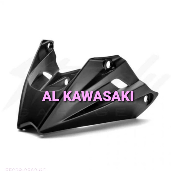 undercowl cowling lwr cover knalpot kawasaki z125 z 125 pro original