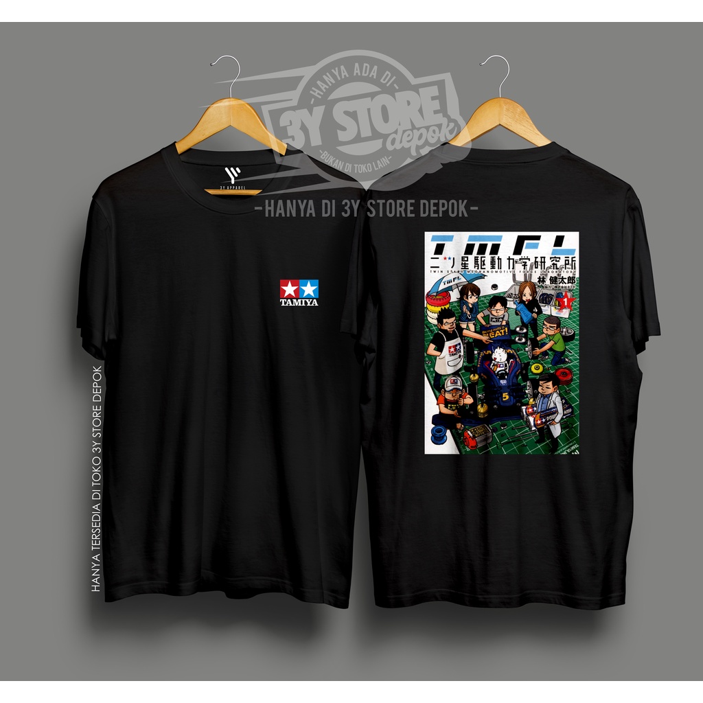 KAOS SANTAI TAMIYA MINI 4WD - KARTUN AREA KOKPIT / COMBET 30s-3Y STORE