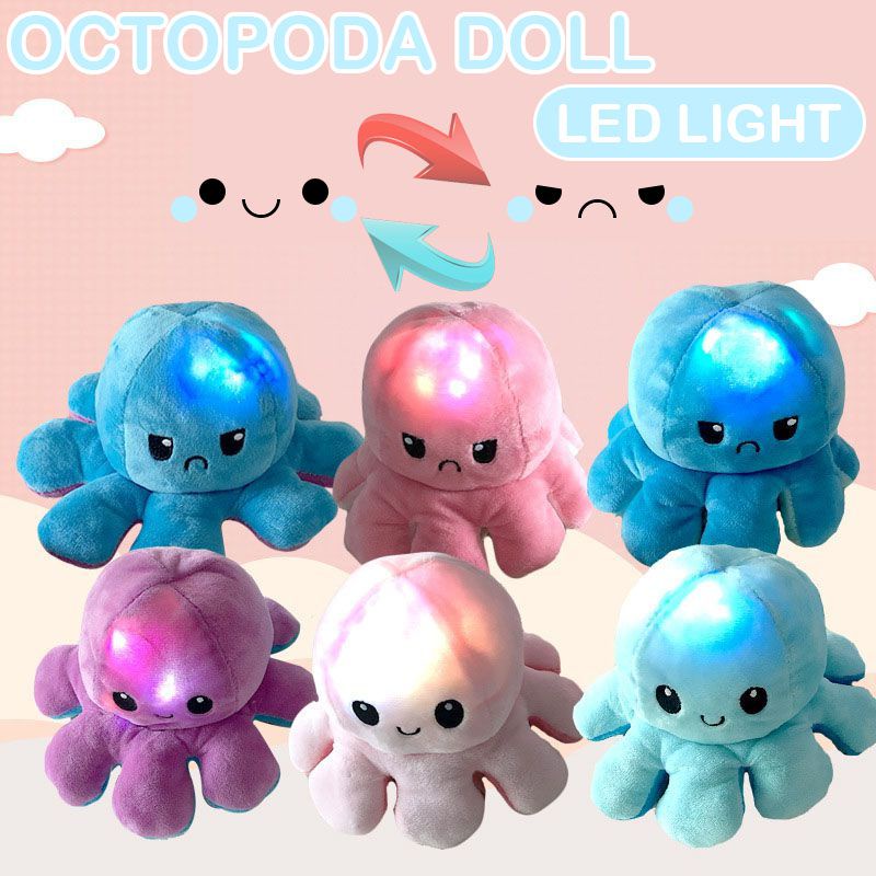 Jual LED Reversible LIGHT Flip Octopus 